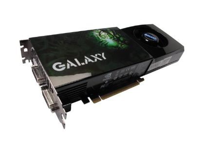 Picture of GALAXY 26XIF9HBFEXZ GeForce GTX 260 896MB 448-bit GDDR3 PCI Express 2.0 x16 HDCP Ready SLI Support Video Card