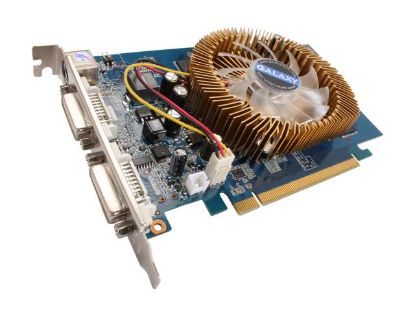 Picture of GALAXY 95TFE8HUFEXX GeForce 9500 GT 512MB 128-bit GDDR2 PCI Express 2.0 x16 HDCP Ready Video Card