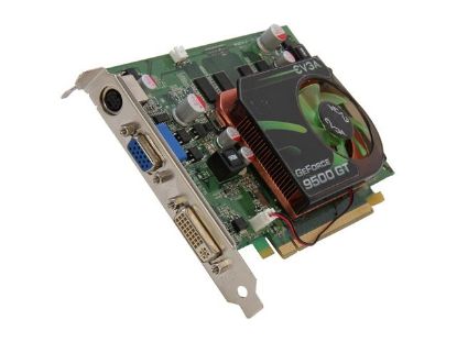 Picture of EVGA 01G-P3-N958-B3 GeForce 9500 GT 1GB 128-bit DDR2 PCI Express 2.0 x16 HDCP Ready Video Card