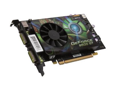 Picture of XFX PV T95G YDF3 GeForce 9500 GT 512MB 128-bit DDR3 PCI Express 2.0 x16 HDCP Ready SLI Support Video Card