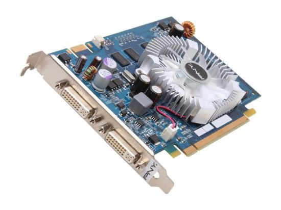 Picture of PNY VCG951024GXXB GeForce 9500 GT 1GB 128-bit DDR2 PCI Express 2.0 x16 HDCP Ready SLI Support Video Card