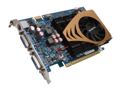 Picture of GIGABYTE GV N95TOC 512H GeForce 9500 GT 512MB 128-bit GDDR2 PCI Express 2.0 x16 HDCP Ready SLI Support Video Card