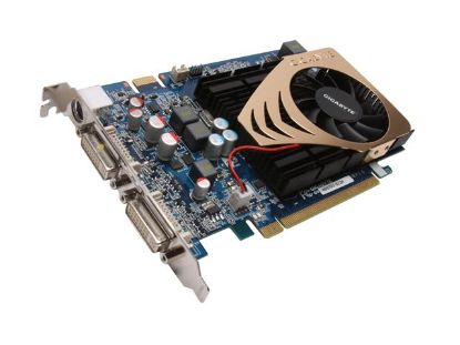 Picture of GIGABYTE GV N95TD3 512H GeForce 9500 GT 512MB 128-bit GDDR3 PCI Express 2.0 x16 HDCP Ready SLI Support Video Card