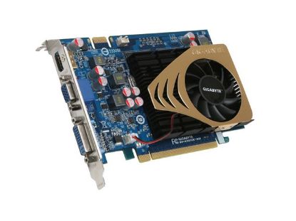 Picture of GIGABYTE GV N95TOC 1GI GeForce 9500 GT 1GB 128-bit GDDR2 PCI Express 2.0 x16 HDCP Ready SLI Support Video Card