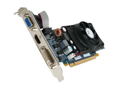 Picture of ECS N9500GTC 1GQS F GeForce 9500 GT 1GB 128-bit DDR2 PCI Express 2.0 x16 HDCP Ready Low Profile Ready Video Card