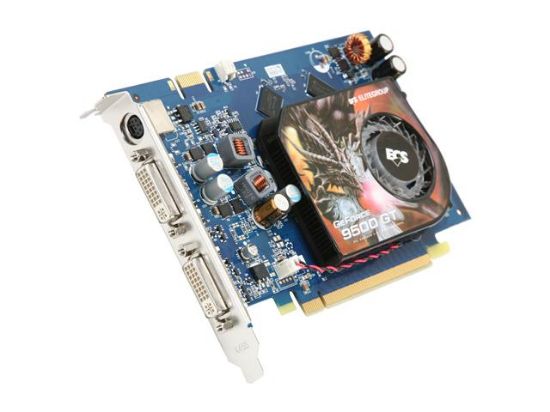 Picture of ECS N9500GT 512MUL F GeForce 9500 GT 512MB 128-bit DDR3 PCI Express 2.0 x16 HDCP Ready SLI Support Video Card