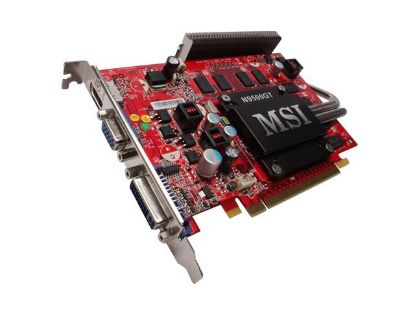 Picture of MSI N95GT MD512Z GeForce 9500 GT 512MB 128-bit GDDR2 PCI Express 2.0 x16 HDCP Ready Video Card