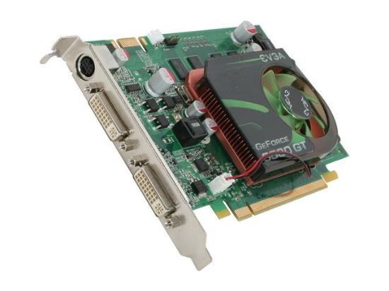 Picture of EVGA 01G-P3-N959-TR GeForce 9500 GT 1GB 128-bit DDR2 PCI Express 2.0 x16 HDCP Ready SLI Support Video Card