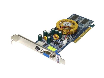 Picture of PNY VC-GF05200A8D63B/0 GeForce FX 5200 64MB DDR AGP 4X 8X Video Card - OEM