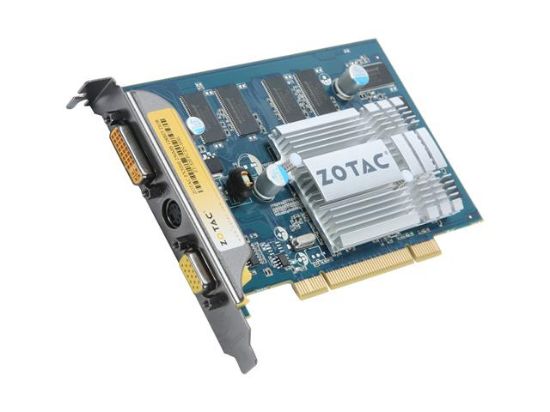 Picture of ZOTAC ZT 52FPC2N HSL GeForce FX 5200 256MB 128-bit DDR PCI Video Card