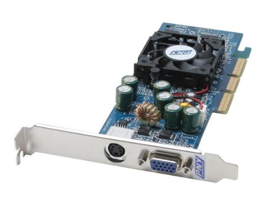 Picture of PNY VCGFX52AWB GeForce FX 5200 128MB 128-bit DDR AGP 4X/8X Video Card - OEM