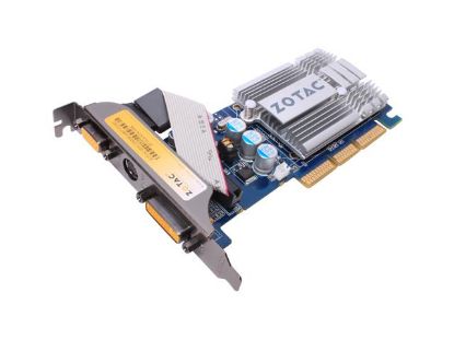 Picture of ZOTAC ZT 62AA250 HSS GeForce 6200 256MB 64-bit GDDR2 AGP 4X/8X Video Card