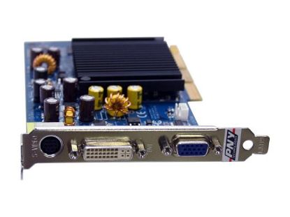 Picture of PNY VCG62128AWB GeForce 6200 128MB 64-bit DDR AGP 4X/8X Video Card