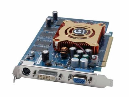 Picture of GIGABYTE GV NX62128DP GeForce 6200 128MB 128-bit DDR PCI Express x16 Video Card