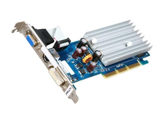 Picture of PNY VCG62512SAEB-S GeForce 6200 512MB 64-bit DDR2 AGP 8X Video Card