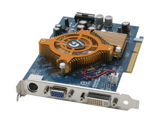 Picture of GIGABYTE GV-N62128DP GeForce 6200 128MB 128-bit DDR AGP 4X/8X Video Card