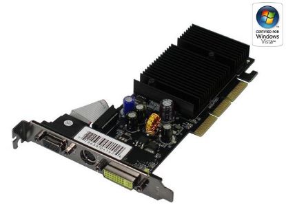 Picture of XFX PV T44A WANG GeForce 6200 256MB 64-bit GDDR2 AGP 8X Video Card