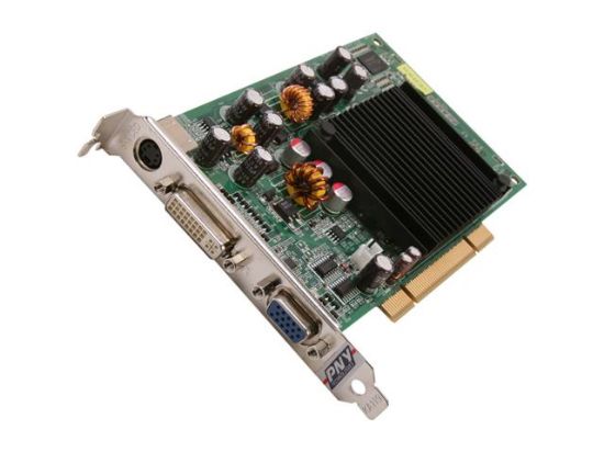 Picture of PNY RVCG6200PXB GeForce 6200 256MB PCI Video Card