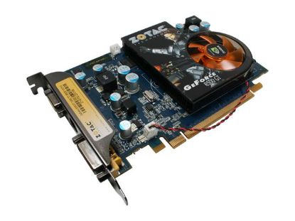 Picture of ZOTAC ZT 85TEG2P FSR GeForce 8500 GT 256MB 128-bit GDDR2 PCI Express x16 HDCP Ready Video Card