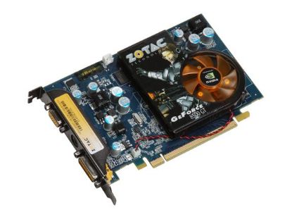 Picture of ZOTAC ZT 85TEK2P FSL GeForce 8500 GT 1GB 128-bit GDDR2 PCI Express x16 HDCP Ready Video Card