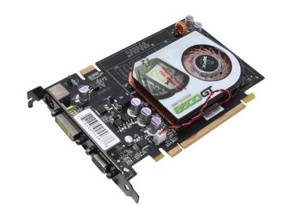 Picture of XFX PV T86J WAJG GeForce 8500 GT 256MB 64-bit GDDR2 PCI Express x16 HDCP Ready SLI Support Video Card