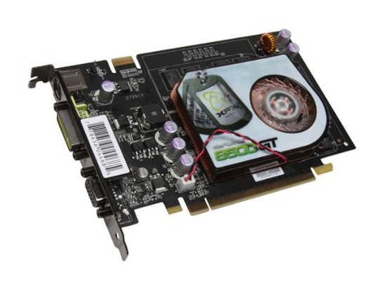 Picture of XFX PVT86JZAFG GeForce 8500 GT 1GB 128-bit GDDR2 PCI Express x16 HDCP Ready SLI Support Video Card