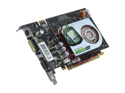 Picture of XFX PV-T86J-ZAF GeForce 8500 GT 1GB 128-bit DDR2 PCI Express x16 HDCP Ready SLI Support Video Card