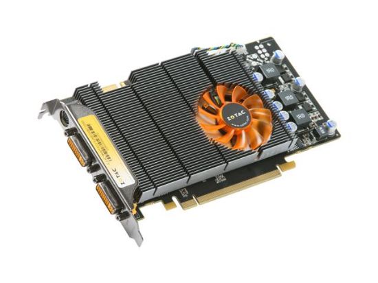 Picture of ZOTAC ZT98GES3GFSL GeForce 9800 GT 512MB 256-bit GDDR3 PCI Express 2.0 x16 HDCP Ready SLI Support Video Card