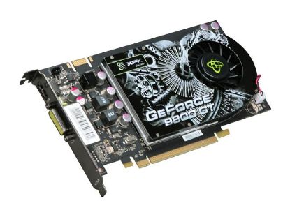 Picture of XFX PV T98G YAF3 GeForce 9800 GT 512MB 256-bit DDR3 PCI Express 2.0 x16 HDCP Ready SLI Support Video Card