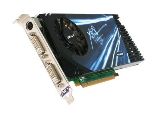 Picture of PNY RVCG981024GXXB GeForce 9800 GT 1GB 256-bit GDDR3 PCI Express 2.0 x16 HDCP Ready SLI Support Video Card