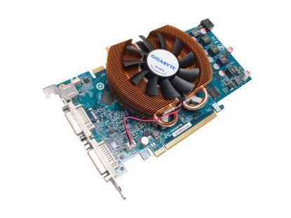 Picture of GIGABYTE GV N98TOC 1GH GeForce 9800 GT 1GB 256-bit GDDR3 PCI Express 2.0 x16 HDCP Ready SLI Support Video Card