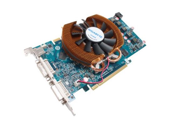 Picture of GIGABYTE GV N98TOC 512H GeForce 9800 GT 512MB 256-bit GDDR3 PCI Express 2.0 x16 HDCP Ready SLI Support Video Card