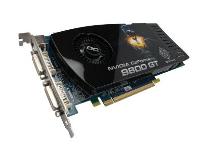 Picture of BFG BFGE98512GTOCE GeForce 9800 GT 512MB 256-bit GDDR3 PCI Express 2.0 x16 HDCP Ready SLI Support Video Card