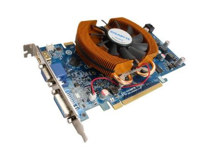 Picture of GIGABYTE GV N98TOC 512I GeForce 9800 GT 512MB 256-bit GDDR3 PCI Express 2.0 x16 HDCP Ready SLI Support Video Card