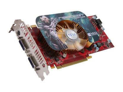 Picture of MSI N9800GT T2D512 OC GeForce 9800 GT 512MB 256-bit GDDR3 PCI Express 2.0 x16 HDCP Ready SLI Support Video Card