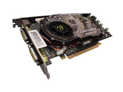 Picture of XFX PV T98G YDF4 GeForce 9800 GT 512MB 256-bit GDDR3 PCI Express 2.0 x16 HDCP Ready SLI Support Video Card