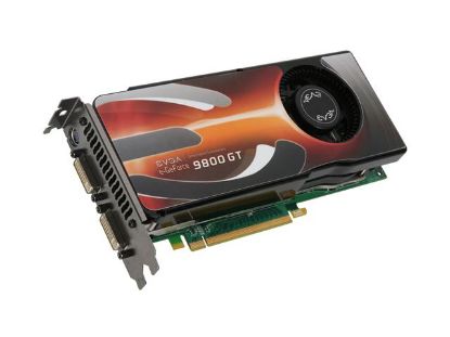 Picture of EVGA 01G P3 N984 A1 GeForce 9800 GT AKIMBO Superclocked Edition 1GB 256-bit GDDR3 PCI Express 2.0 x16 HDCP Ready SLI Supported Video Card