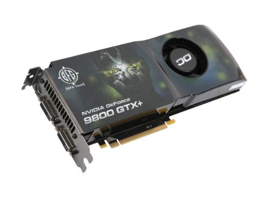 Picture of BFG BFGE98512GTXPOCE GeForce 9800 GTX 512MB 256-bit GDDR3 PCI Express 2.0 x16 HDCP Ready SLI Support Video Card