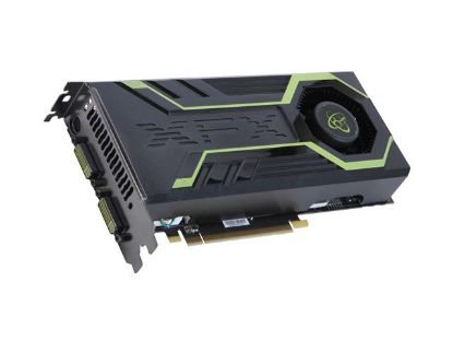 Picture of XFX PV T98W YDFU GeForce 9800 GTX 512MB 256-bit GDDR3 PCI Express 2.0 x16 HDCP Ready SLI Support Video Card