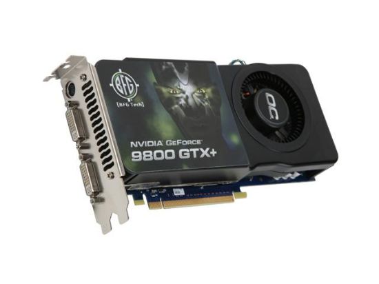 Picture of BFG BFGE981024GTXPOCE GeForce 9800 GTX 1GB 256-bit GDDR3 PCI Express 2.0 x16 HDCP Ready SLI Support Video Card