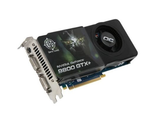 Picture of BFG BFGE98512GTXPOCBE GeForce 9800 GTX 512MB 256-bit GDDR3 PCI Express 2.0 x16 HDCP Ready SLI Support Video Card