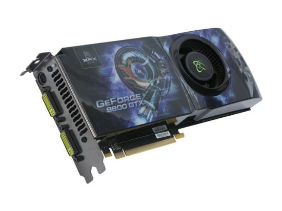 Picture of XFX PV-T98W-YDF GeForce 9800 GTX 512MB 256-bit DDR3 PCI Express 2.0 x16 HDCP Ready SLI Support Video Card