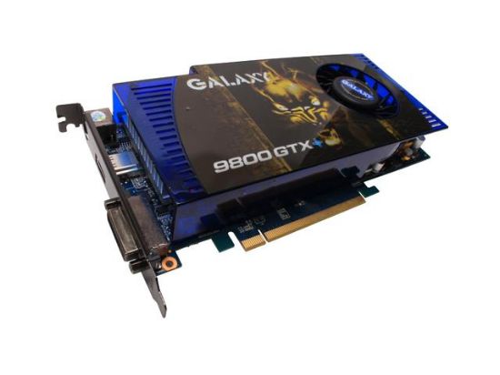 Picture of GALAXY 98PFF6HMUEXI GeForce 9800 GTX 512MB 256-bit GDDR3 PCI Express 2.0 x16 HDCP Ready SLI Support Video Card