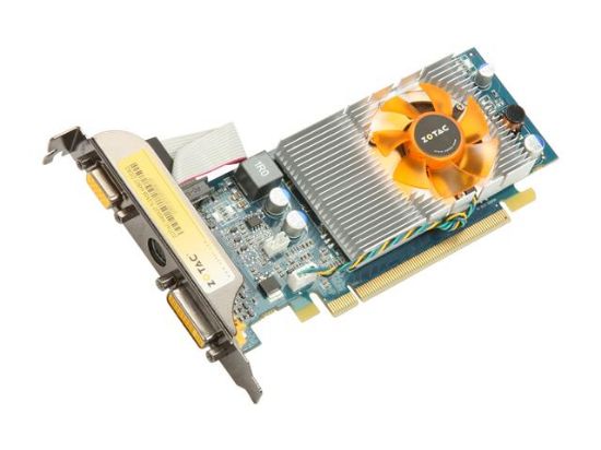 Picture of ZOTAC ZT-94TEH2L-FDR GeForce 9400 GT 512MB 64-bit GDDR2 PCI Express 2.0 x16 HDCP Ready Low Profile Ready Video Card