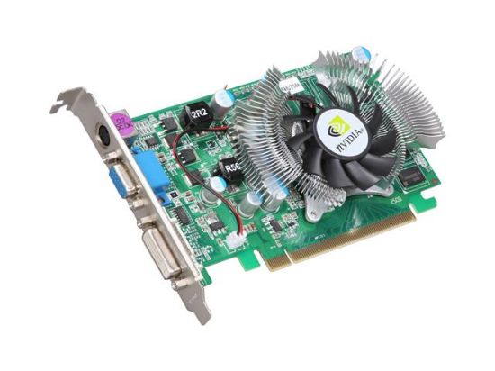 Picture of BIOSTAR VN9402TS56AB1RA GeForce 9400 GT 512MB 64-bit DDR2 PCI Express 2.0 x16 HDCP Ready Video Card