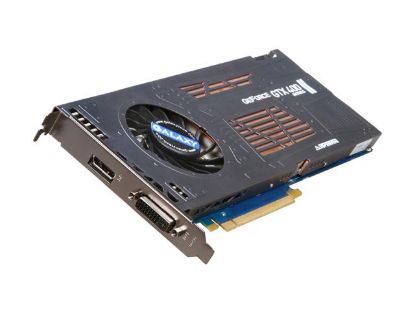 Picture of GALAXY 60XGH6DP4BXK GeForce GTX 460 (Fermi) Razor 1GB 256-bit DDR5 PCI Express 2.0 x16 HDCP Ready SLI Support Video Card