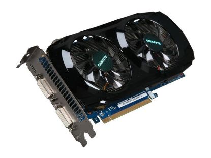 Picture of GIGABYTE GV N460OC 1GI GeForce GTX 460 (Fermi) 1GB 256-bit GDDR5 PCI Express 2.0 x16 HDCP Ready SLI Support Video Card