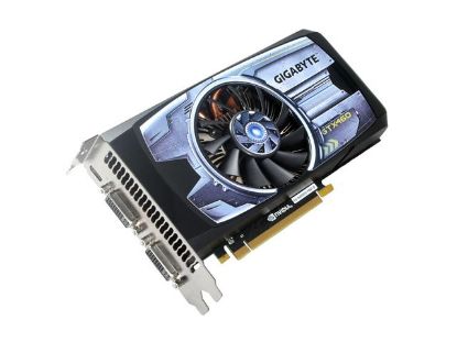 Picture of GIGABYTE GV N460D5 768I B GeForce GTX 460 (Fermi) 768MB 192-bit GDDR5 PCI Express 2.0 x16 HDCP Ready SLI Support Video Card