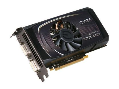 Picture of EVGA 01G-P3-1377-T1 GeForce GTX 460 (Fermi) FTW 1GB 256-bit GDDR5 PCI Express 2.0 x16 HDCP Ready SLI Support Video Card