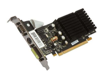 Picture of XFX PV-T72S-WAN GeForce 7200GS TurboCache up to 512MB (256MB On Board) 64-bit GDDR2 PCI Express x16 Low Profile Video Card